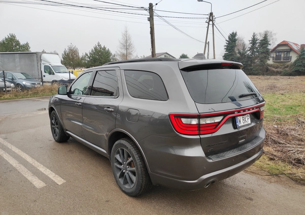 Dodge Durango cena 129900 przebieg: 112000, rok produkcji 2018 z Modliborzyce małe 191